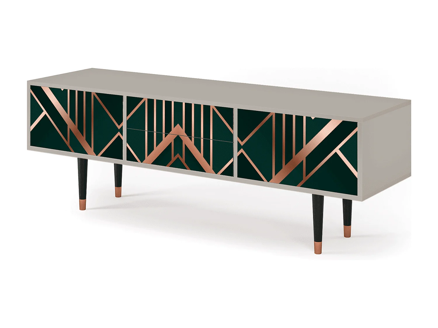 Meuble TV - 170х59х48 cm - T4 - Emerald Gatsby, Sable