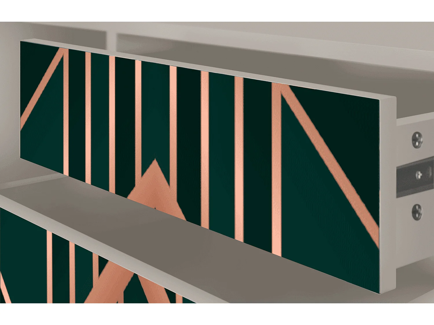 Meuble TV - 170х59х48 cm - T4 - Emerald Gatsby, Sable