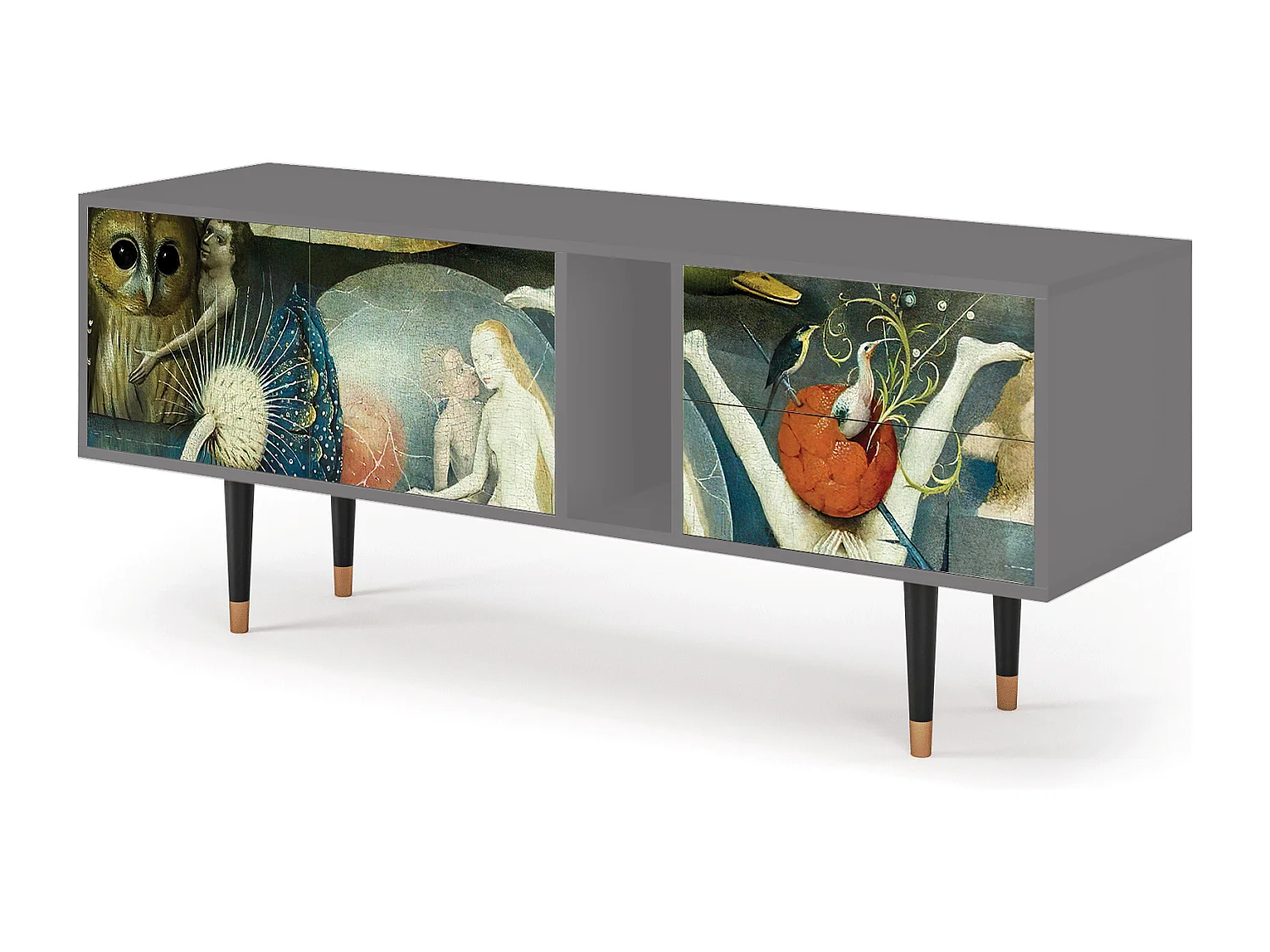 Meuble TV - 170х69х48 cm - T1 - The Garden Of by Bosch, Gris