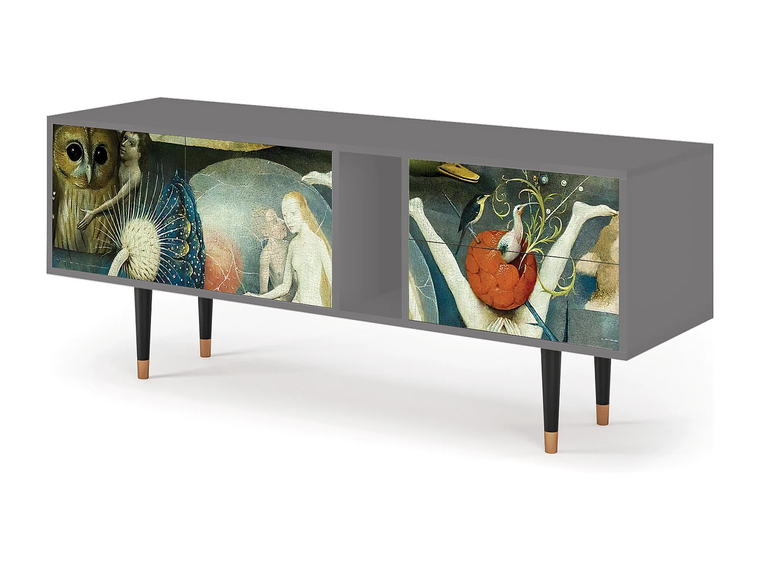 Meuble TV - 170х69х48 cm - T1 - The Garden Of by Bosch, Gris