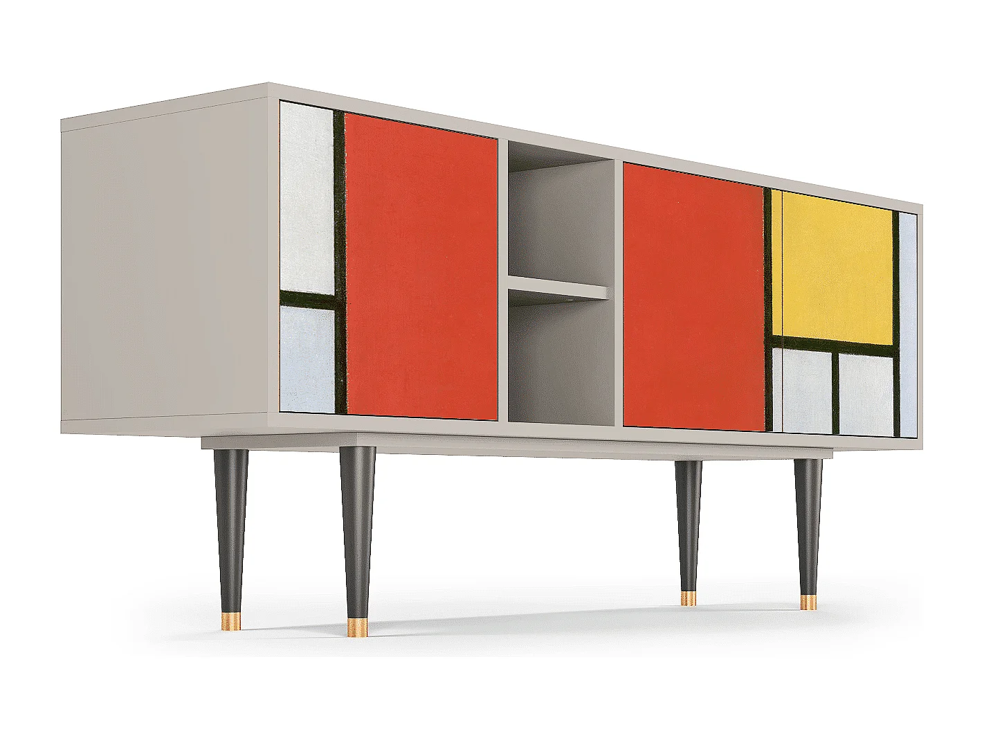 TV-Möbel - 150х69х41 cm - T5 - Composition, Sand