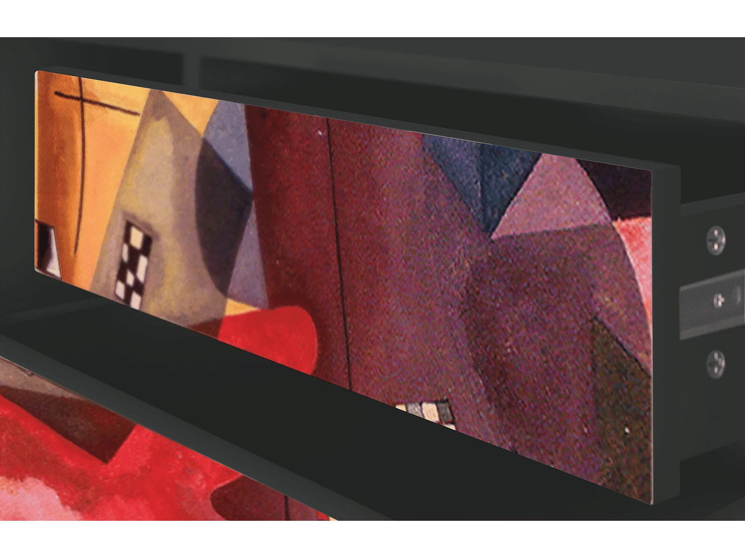 Mueble de TV - 170х59х48 cm - T4 - Modern Art, Antracite