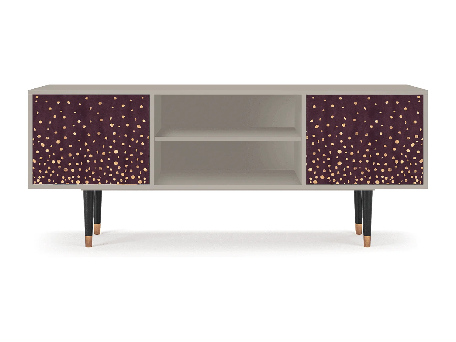 Meuble TV - 170х69х48 cm - T2 - Glowworms, Sable