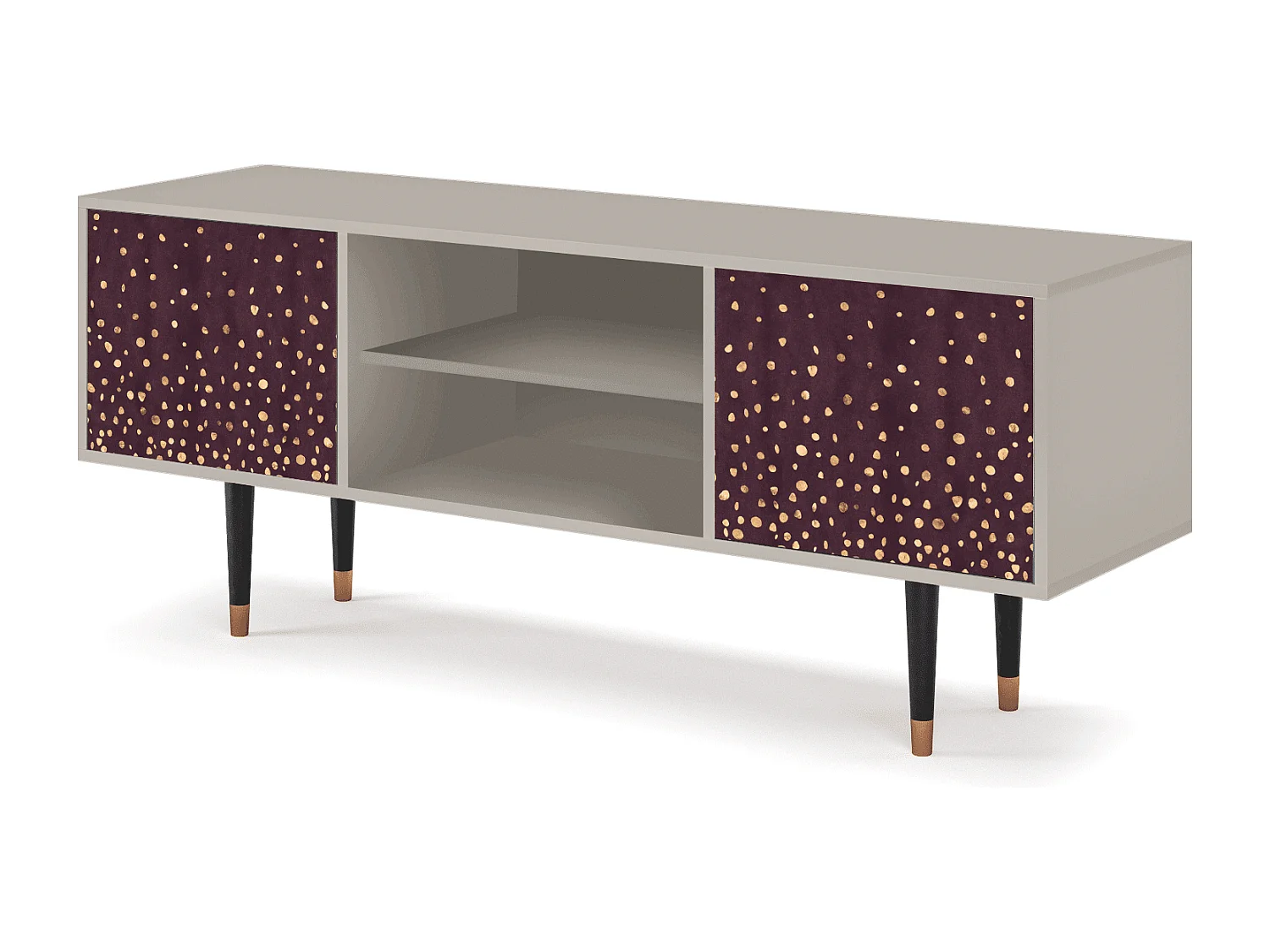 Meuble TV - 170х69х48 cm - T2 - Glowworms, Sable