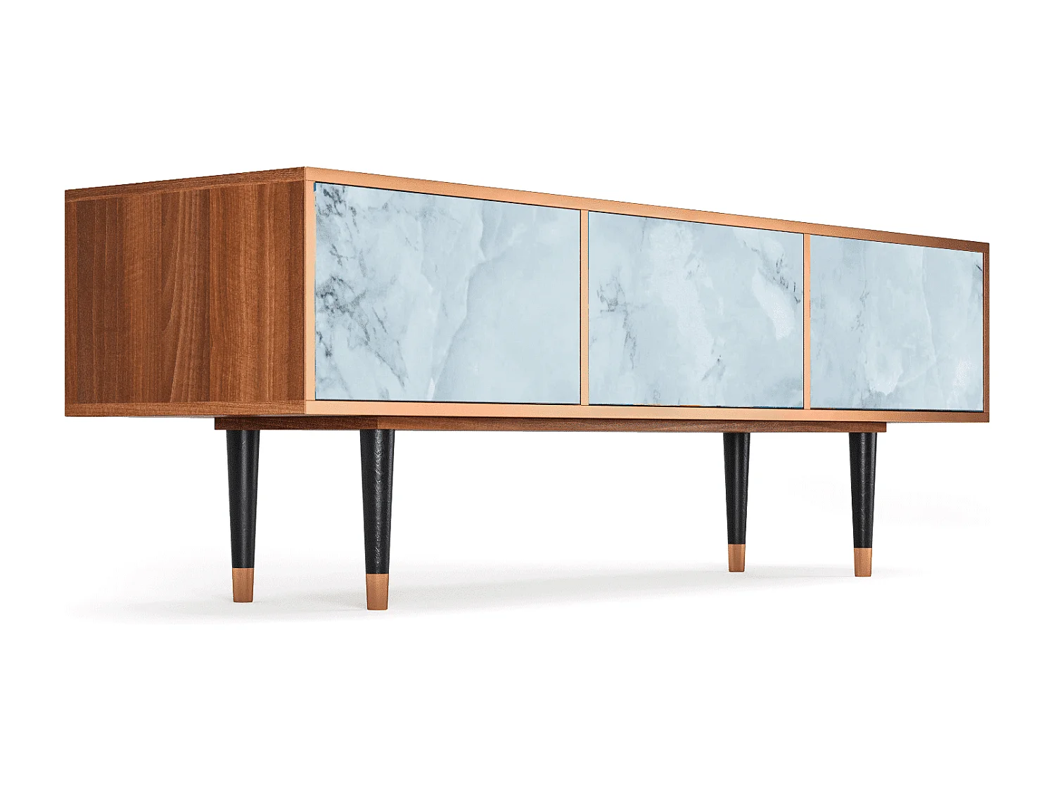 Meuble TV - 170х59х48 cm - T4 - Glacial Colour, Noyer