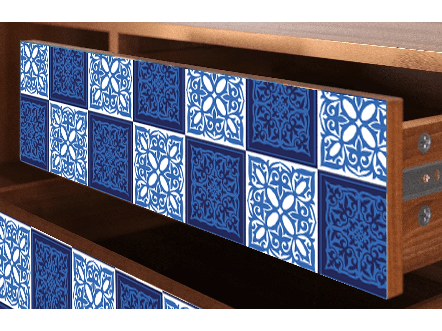 TV-Möbel - 170х59х48 cm - T4 - Light Path, Walnuss