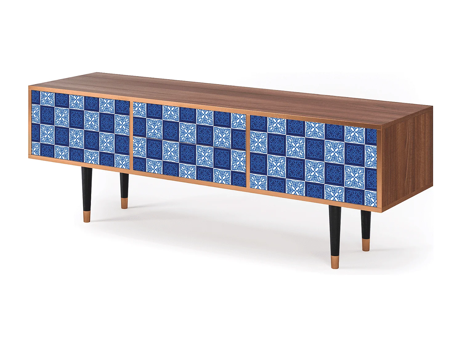 Meuble TV - 170х59х48 cm - T4 - Light Path, Noyer