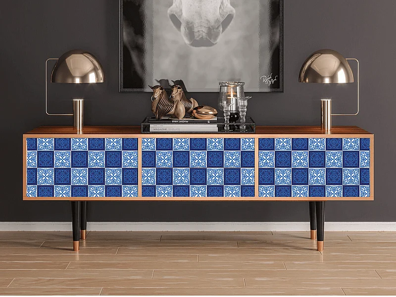 Meuble TV - 170х59х48 cm - T4 - Light Path, Noyer