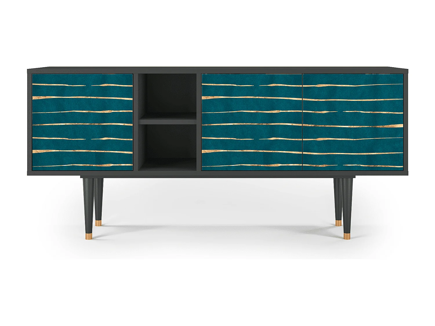 Meuble TV - 150х69х41 cm - T5 - Ocean Drive, Anthracite