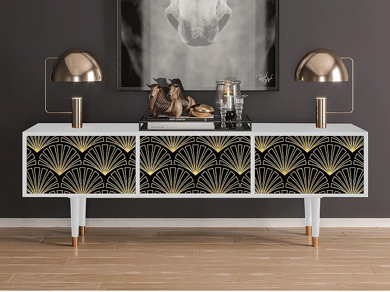 TV-Möbel - 170х59х48 cm - T4 - Bird of Juno, Weiß