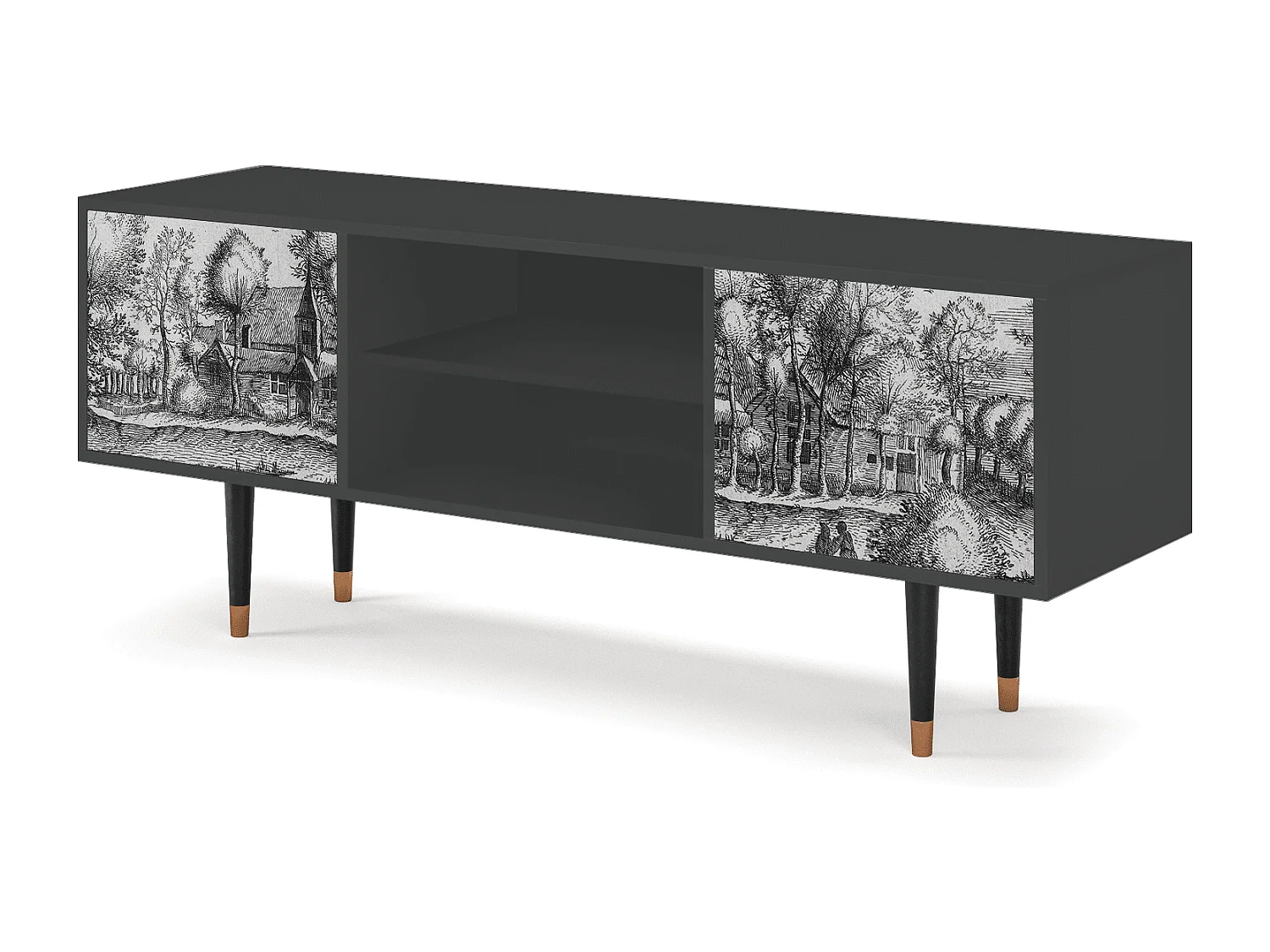 TV-meubel - 170х69х48 cm - T2 - A Pond, Antraciet