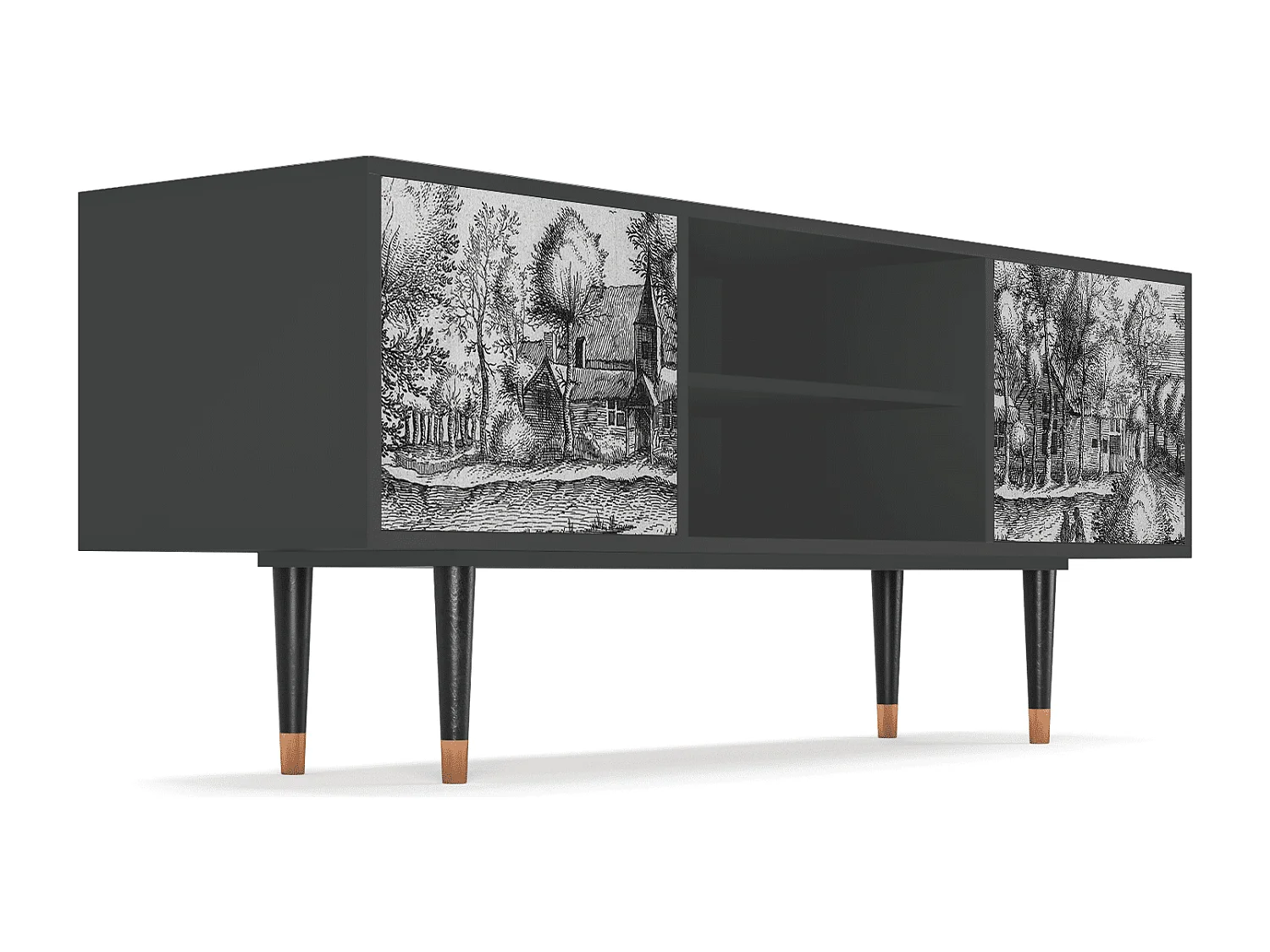 TV-meubel - 170х69х48 cm - T2 - A Pond, Antraciet