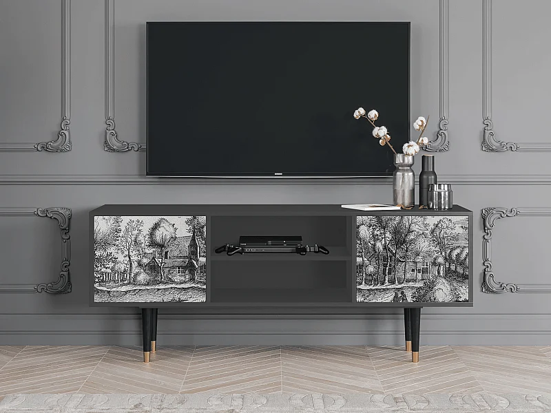 TV-meubel - 170х69х48 cm - T2 - A Pond, Antraciet