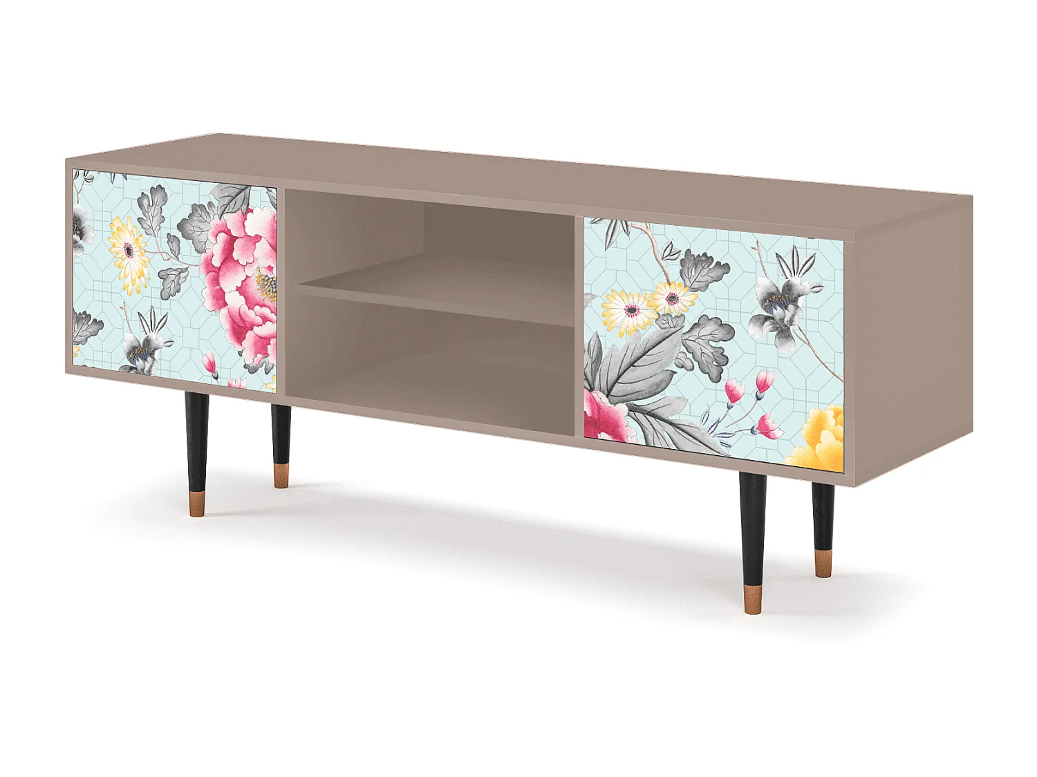 TV-Möbel - 170х69х48 cm - T2 - Sky Garden, Latte