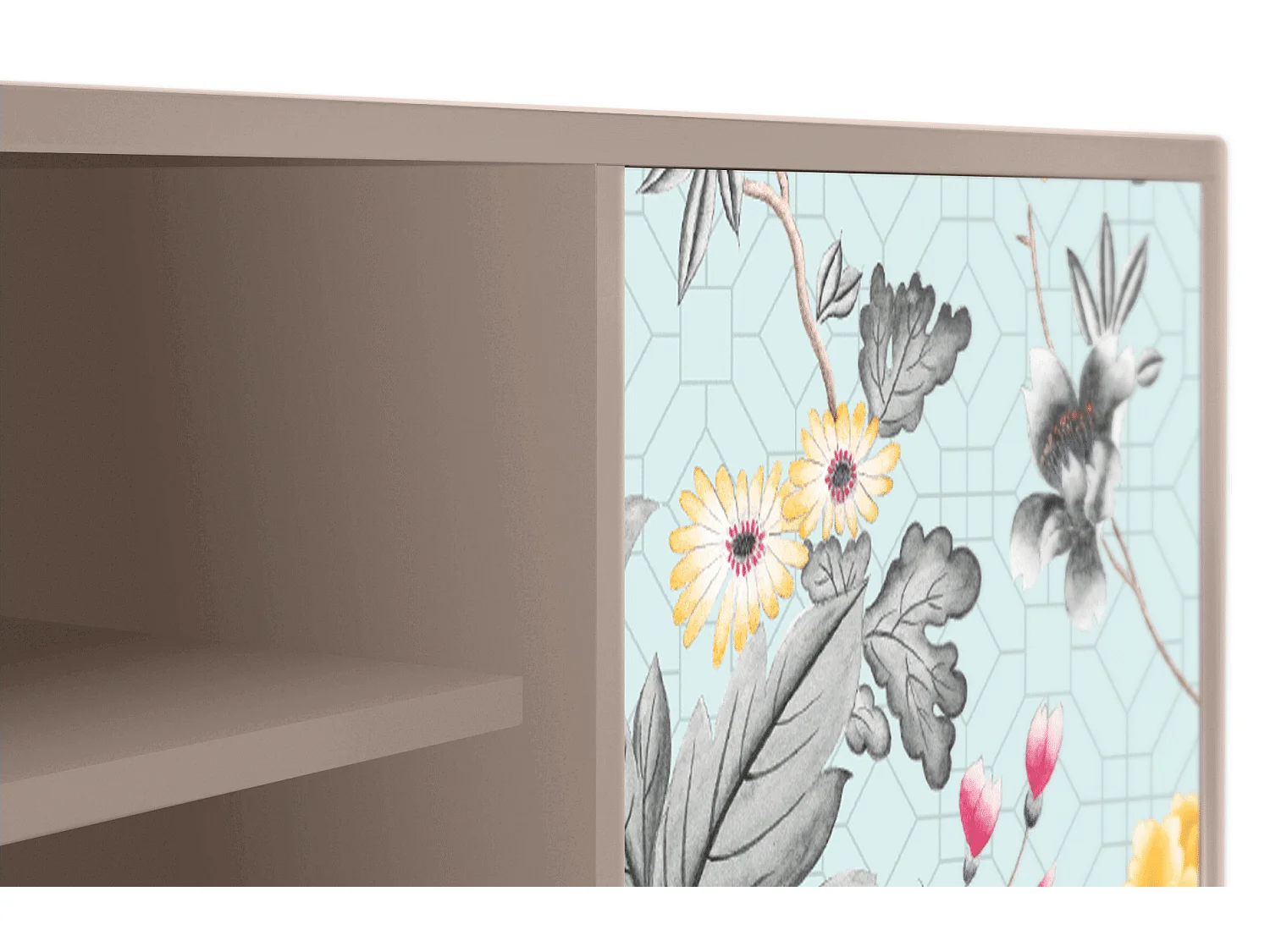 TV-Möbel - 170х69х48 cm - T2 - Sky Garden, Latte