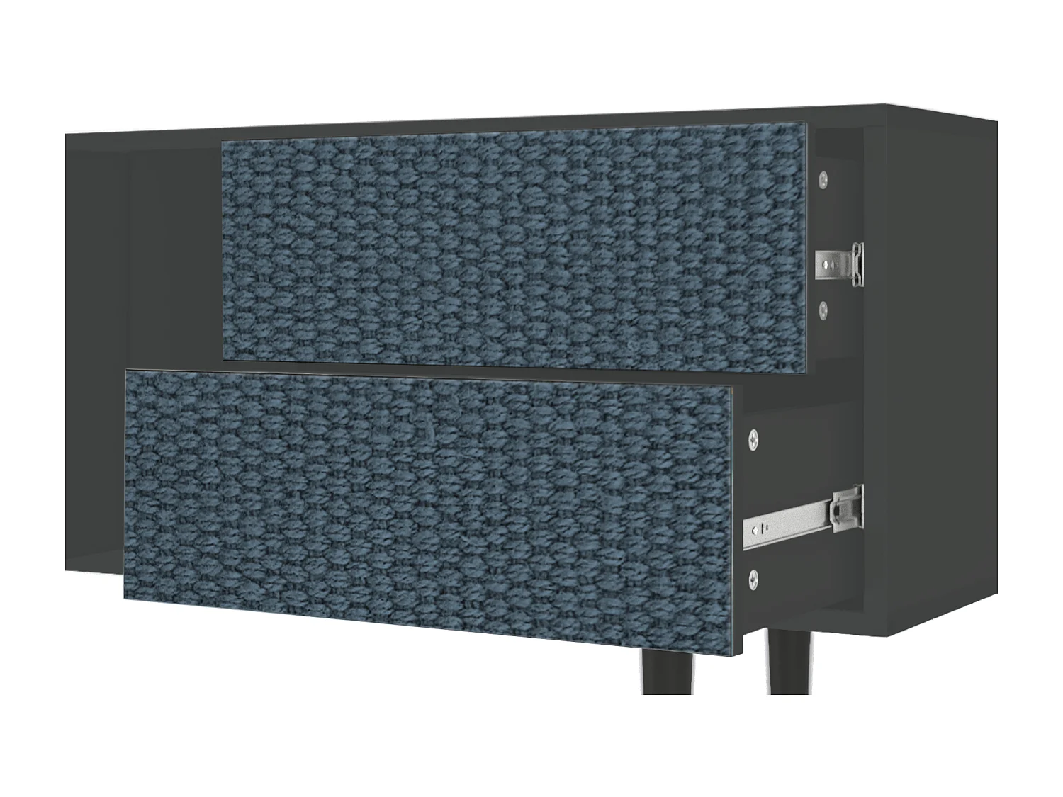 Meuble TV - 170х69х48 cm - T1 - Knitted Pattern, Anthracite