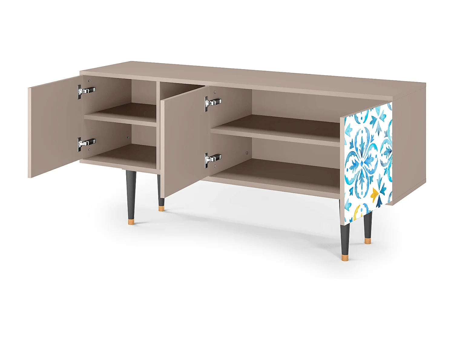 TV-meubel - 150х69х41 cm - T5 - Lisbon Flover, Latte