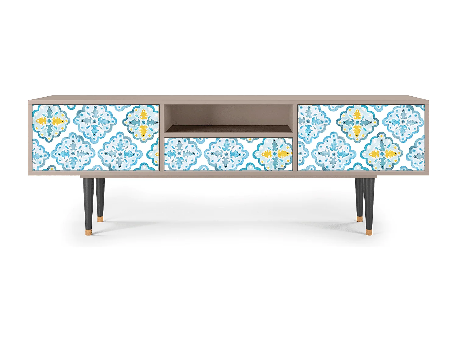 TV-Möbel - 170х59х41 cm - T6 - Portugese tiles, Latte