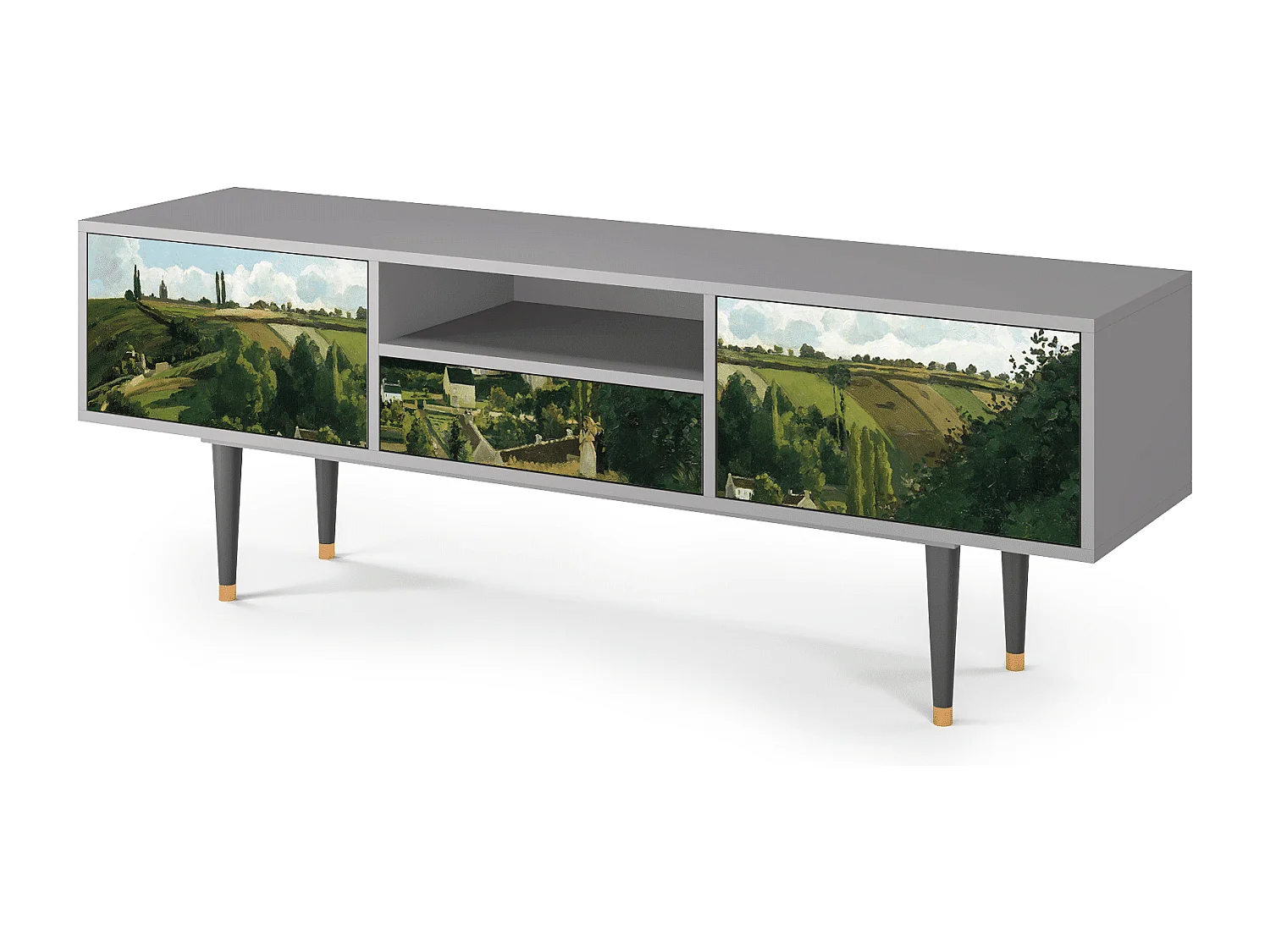 TV-Möbel - 170х59х41 cm - T6 - Jalais Hill by Pissarro, Grau