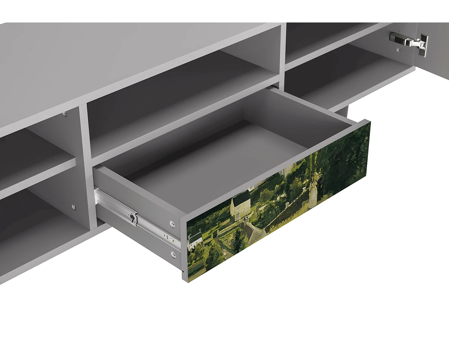 Meuble TV - 170х59х41 cm - T6 - Jalais Hill by Pissarro, Gris