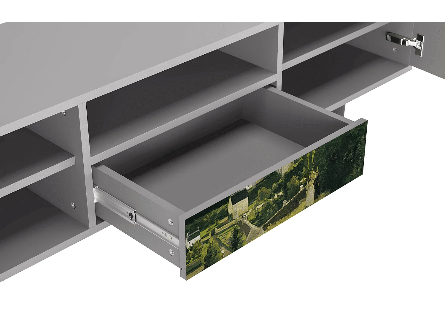 Meuble TV - 170х59х41 cm - T6 - Jalais Hill by Pissarro, Gris