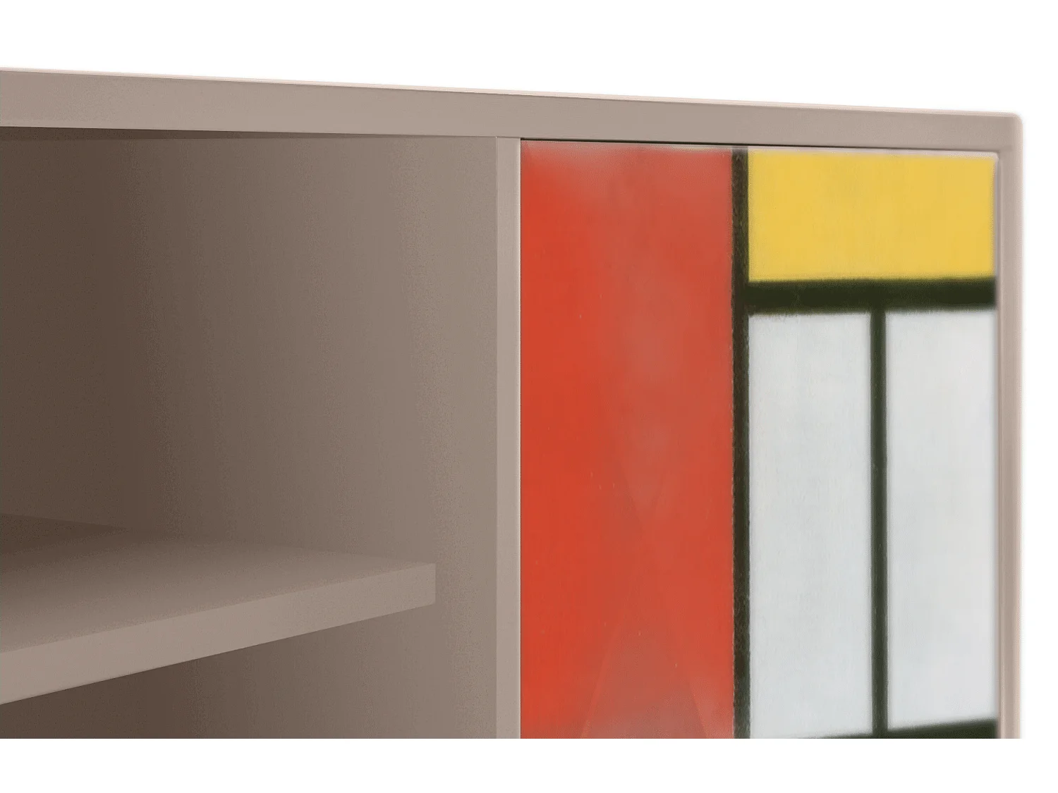 TV-meubel - 170х69х48 cm - T2 - Composition, Latte