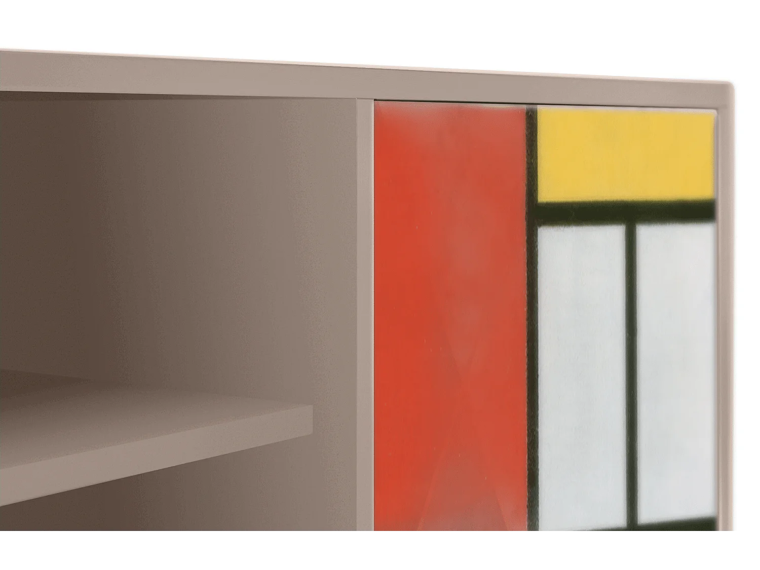 Szafka RTV - 170х69х48 cm - T2 - Composition, Latte