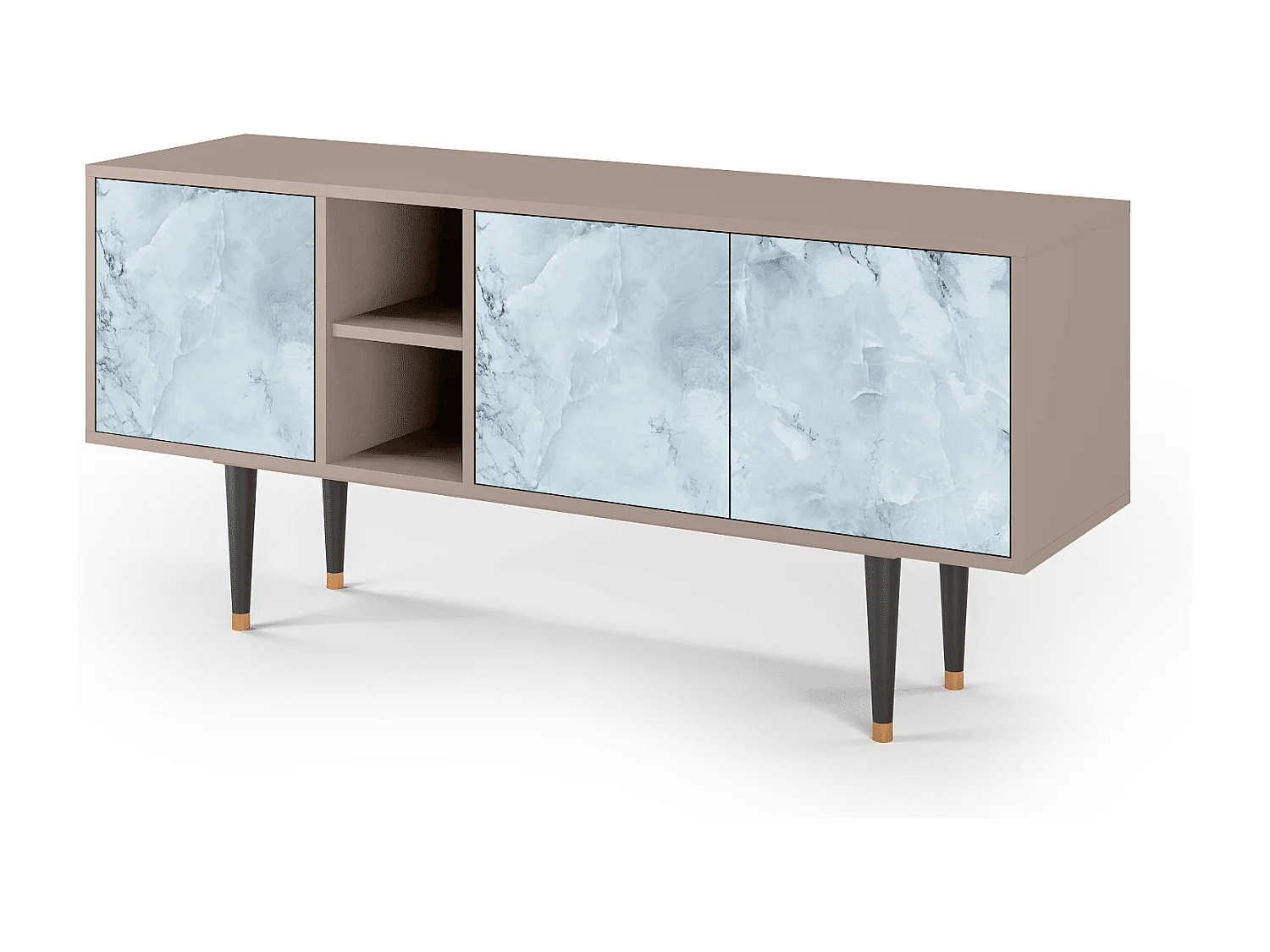 TV-Möbel - 150х69х41 cm - T5 - Glacial Colour, Latte