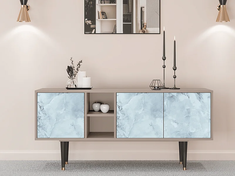 TV-Möbel - 150х69х41 cm - T5 - Glacial Colour, Latte