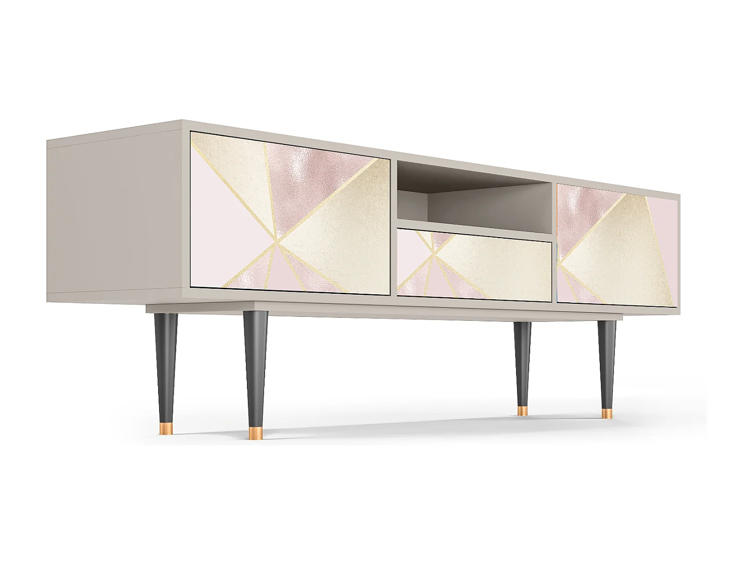 Mobile TV - 170х59х41 cm - T6 - Cosmopolitan Diva, Sabbia