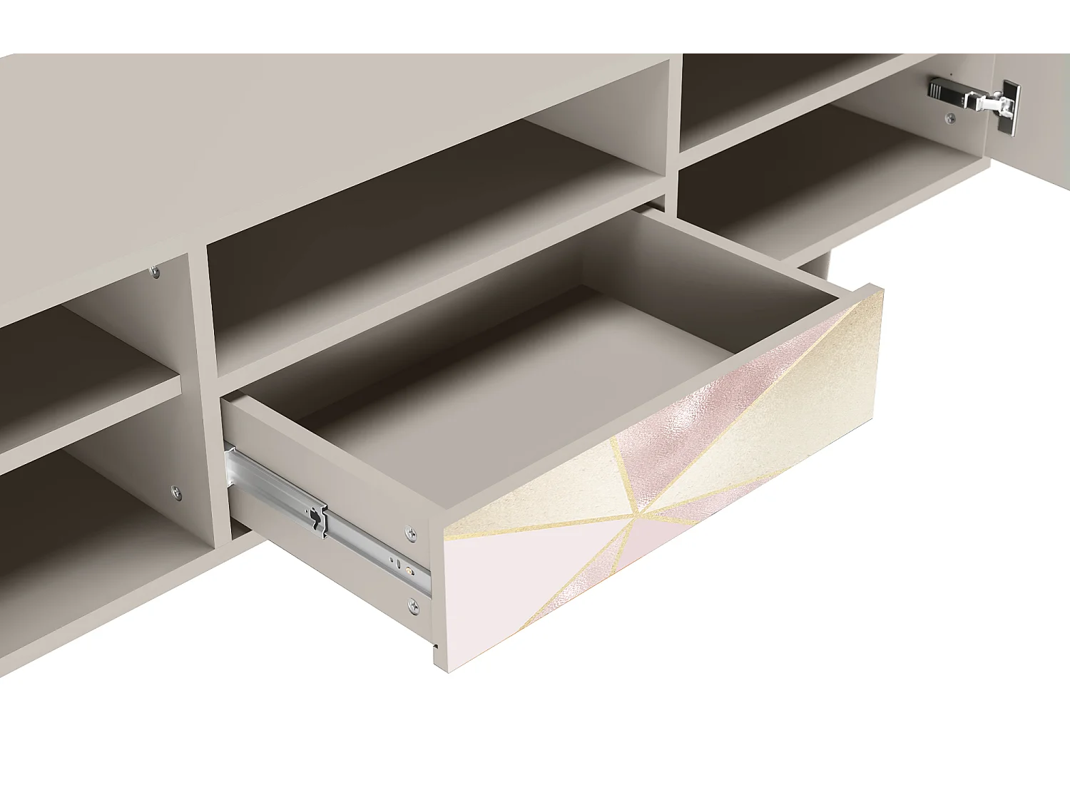 Mobile TV - 170х59х41 cm - T6 - Cosmopolitan Diva, Sabbia