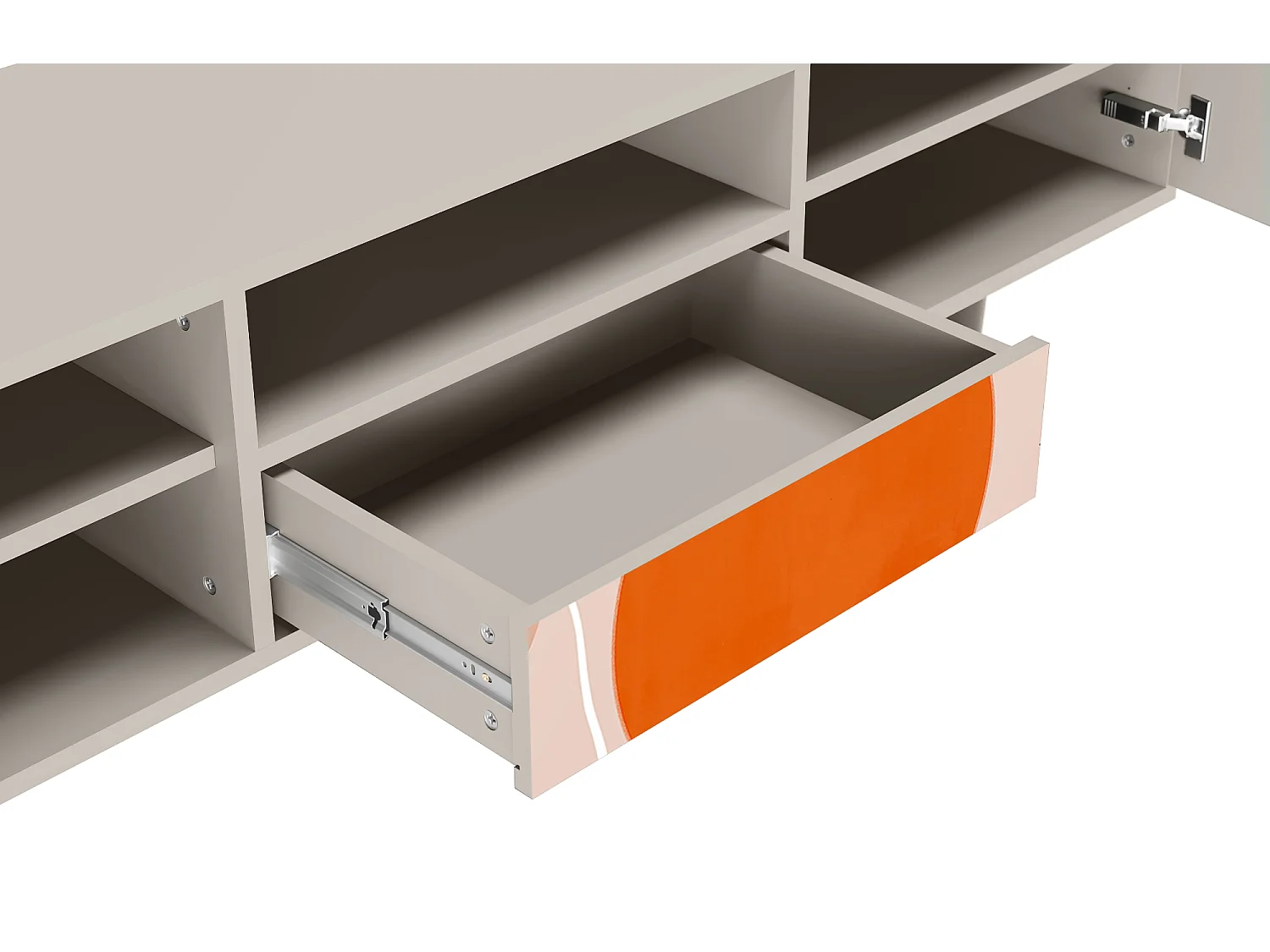 Meuble TV - 170х59х41 cm - T6 - Artwork, Sable