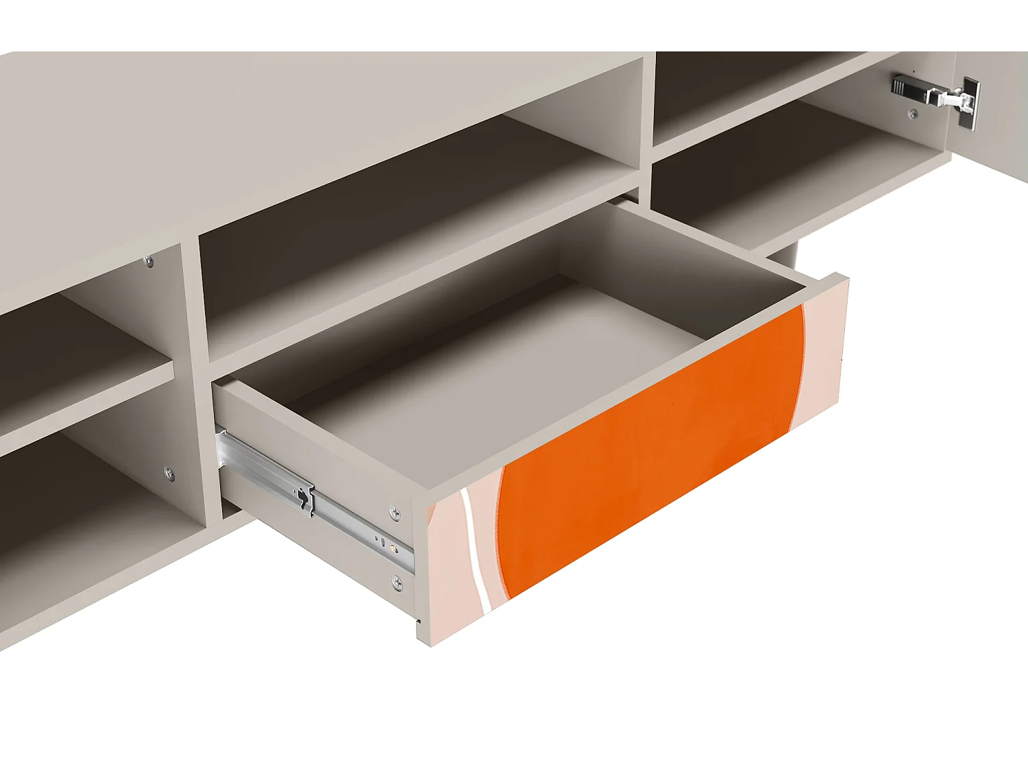 Meuble TV - 170х59х41 cm - T6 - Artwork, Sable