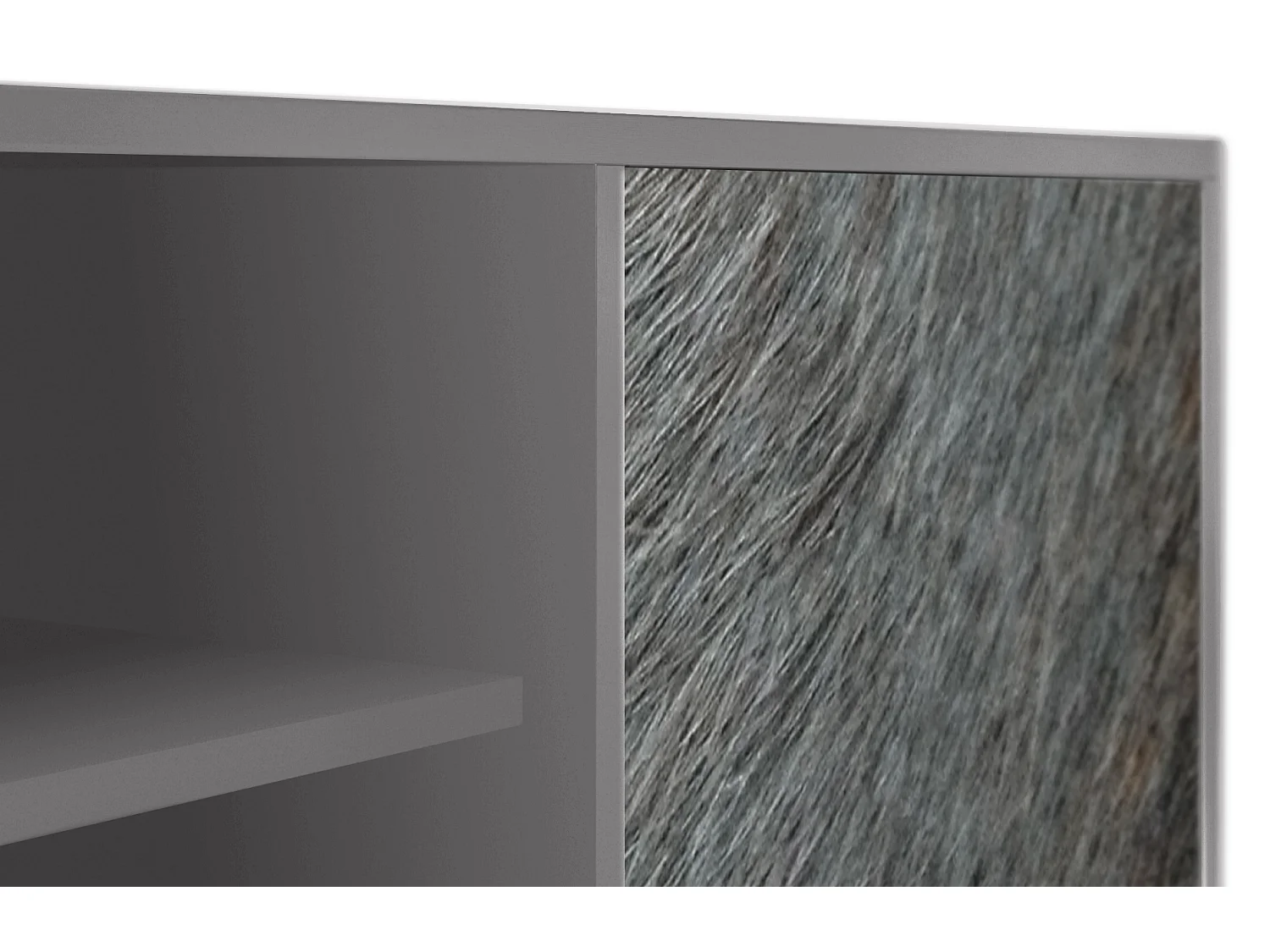 Meuble TV - 170х69х48 cm - T2 - Peanut Hair, Gris