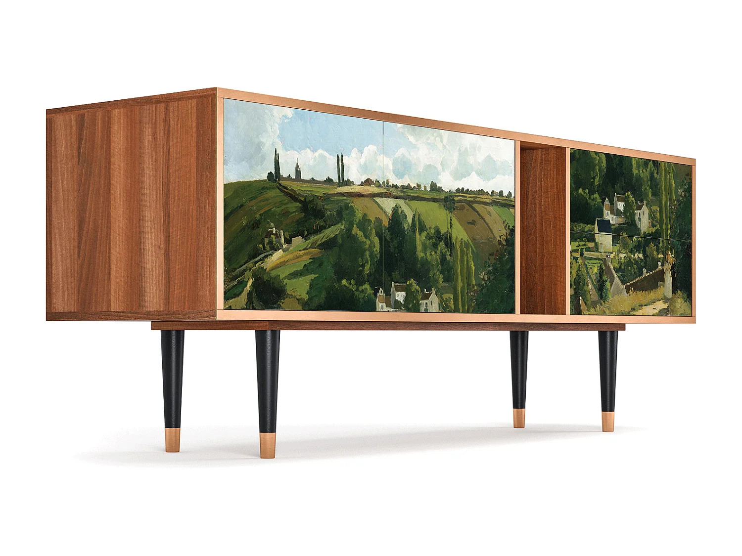 Meuble TV - 170х69х48 cm - T1 - Jalais Hill by Pissarro, Noyer