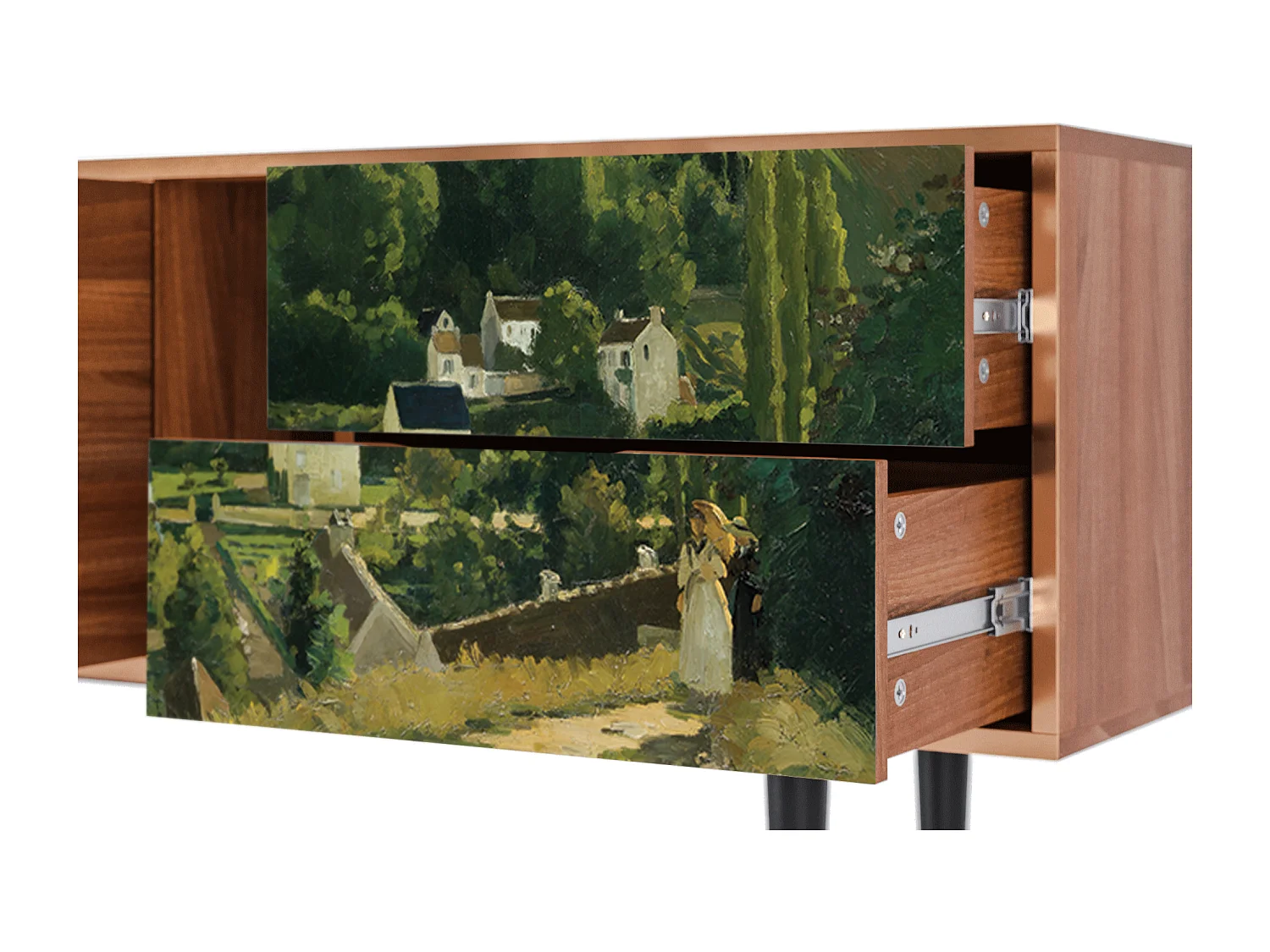Meuble TV - 170х69х48 cm - T1 - Jalais Hill by Pissarro, Noyer