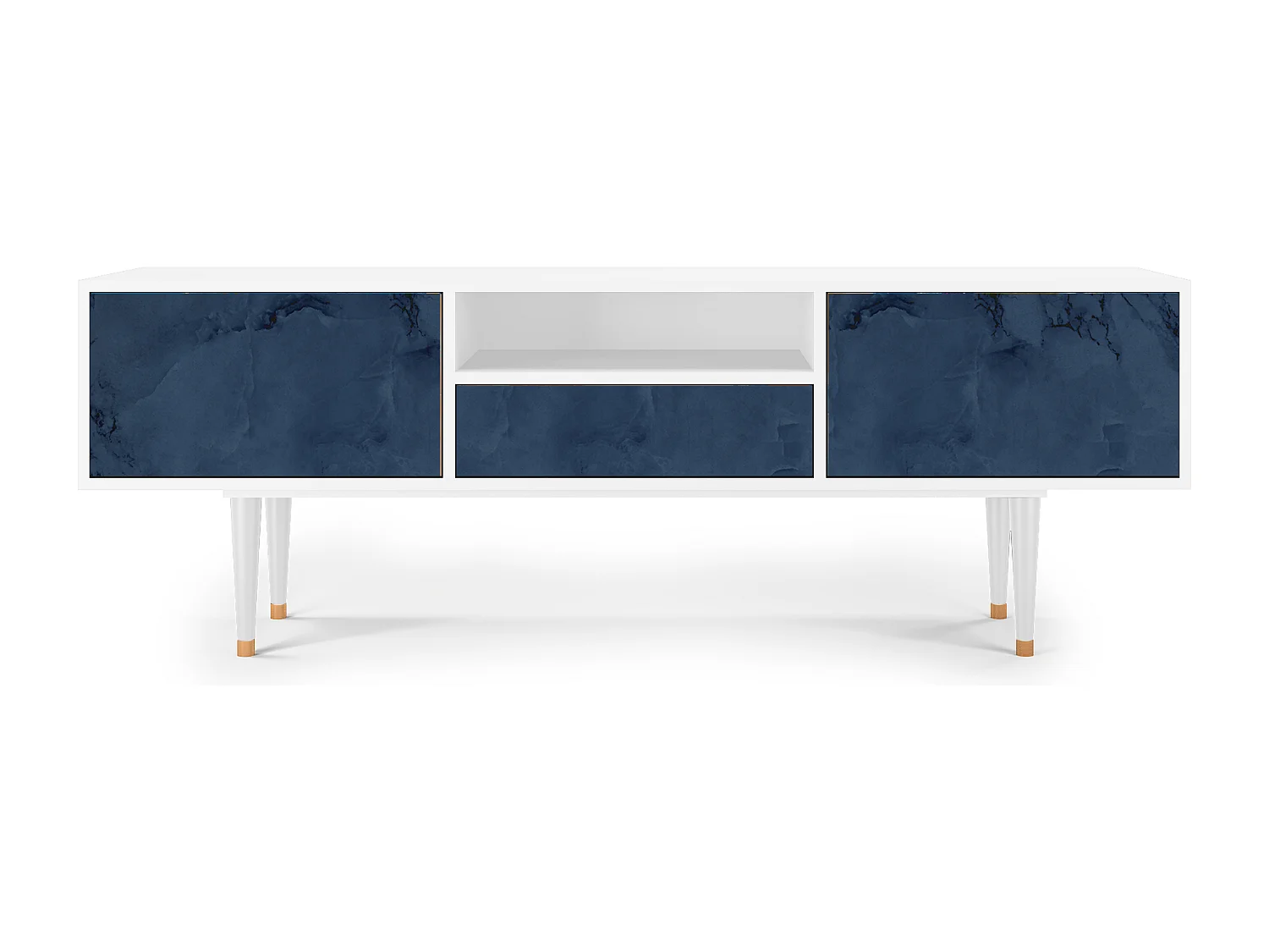 TV-meubel - 170х59х41 cm - T6 - Endless Galaxi, Wit