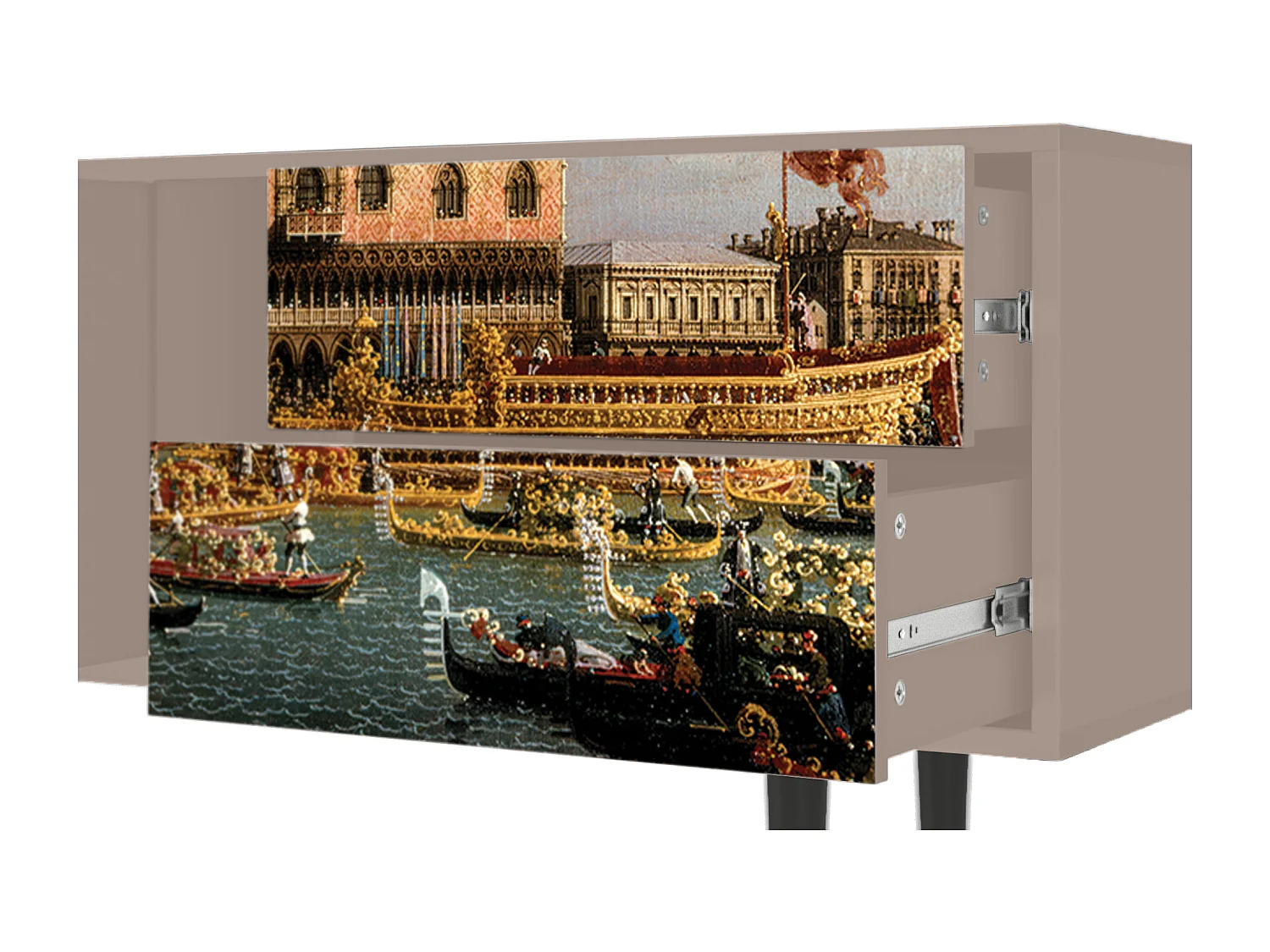 Meuble TV - 170х69х48 cm - T1 - The Bucintoro, Latte