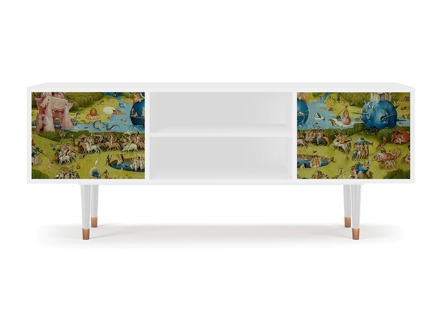 Meuble TV - 170х69х48 cm - T2 - The Garden 2 by Bosch, Blanc
