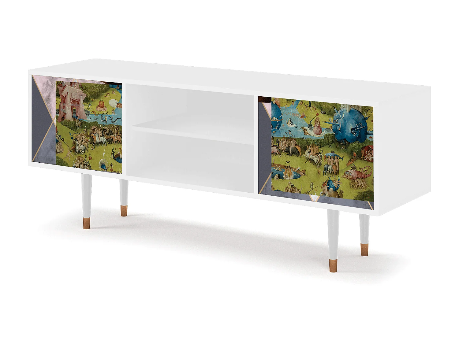 Meuble TV - 170х69х48 cm - T2 - The Garden 2 by Bosch, Blanc