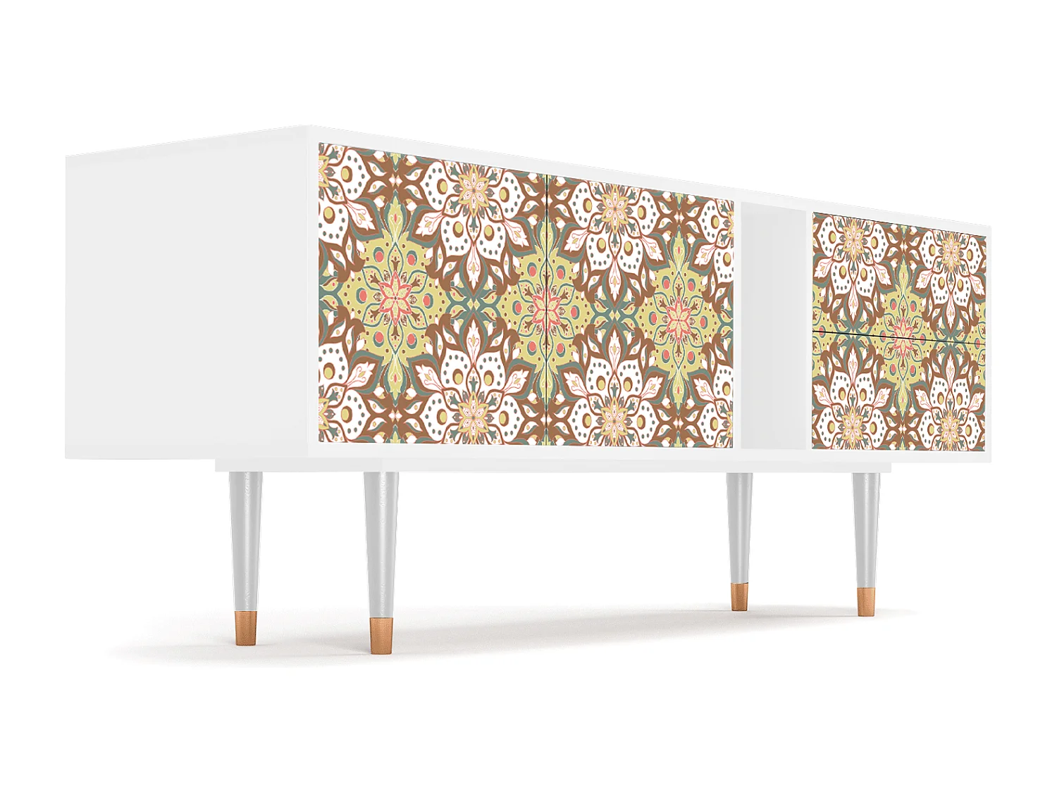 TV-Möbel - 170х69х48 cm - T1 - Chinese Tea, Weiß