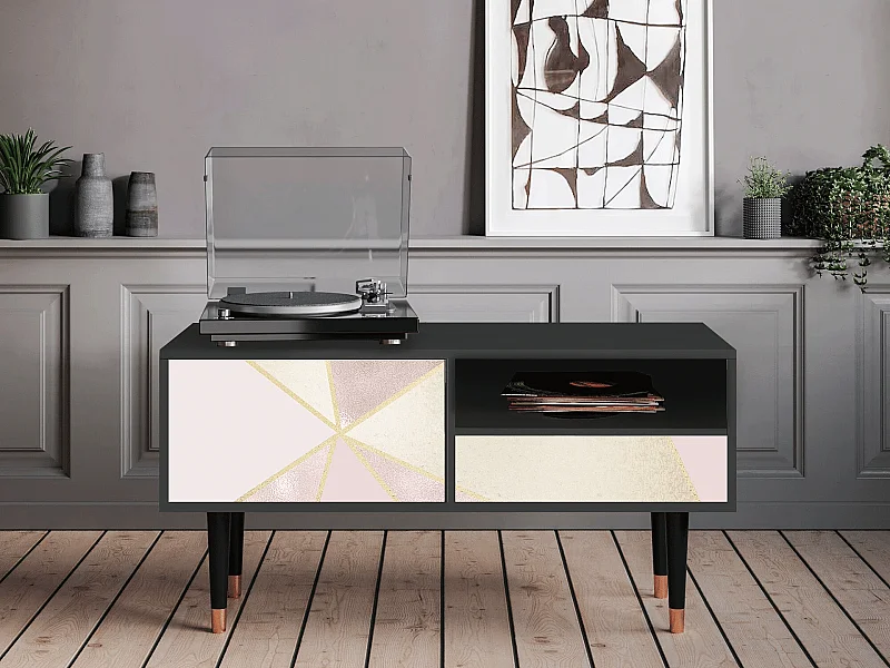 Meuble TV - 115х59х48 cm - T3 - Cosmopolitan Diva, Anthracite