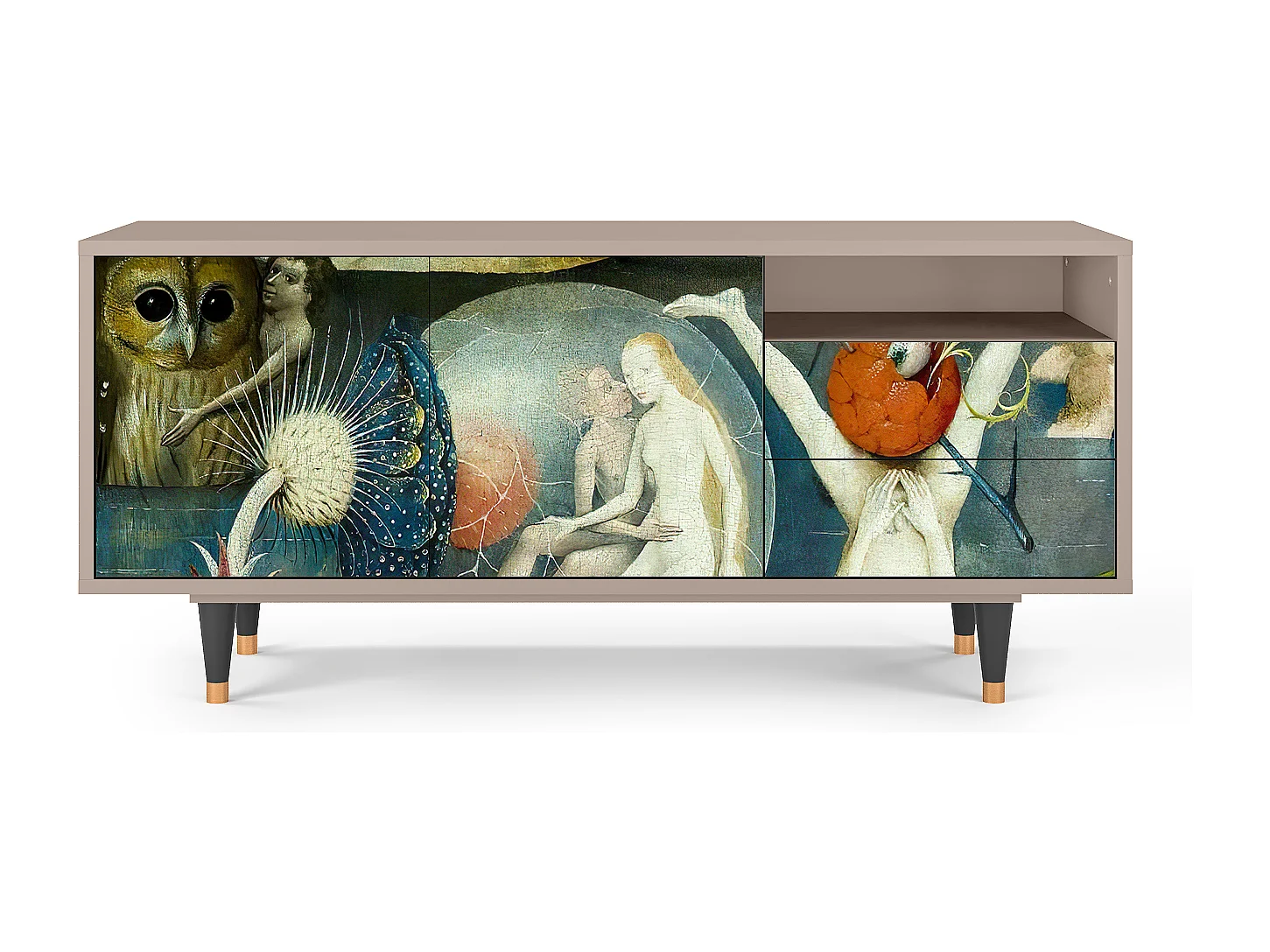 Mobile TV - 125х56х41 cm - T7 - The Garden Of by Bosch, Latte