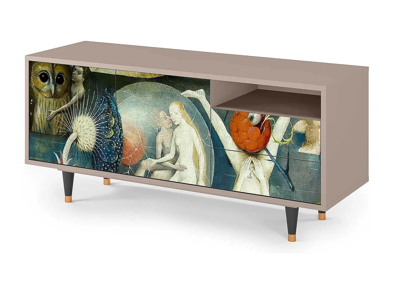 TV-Möbel - 125х56х41 cm - T7 - The Garden Of by Bosch, Latte