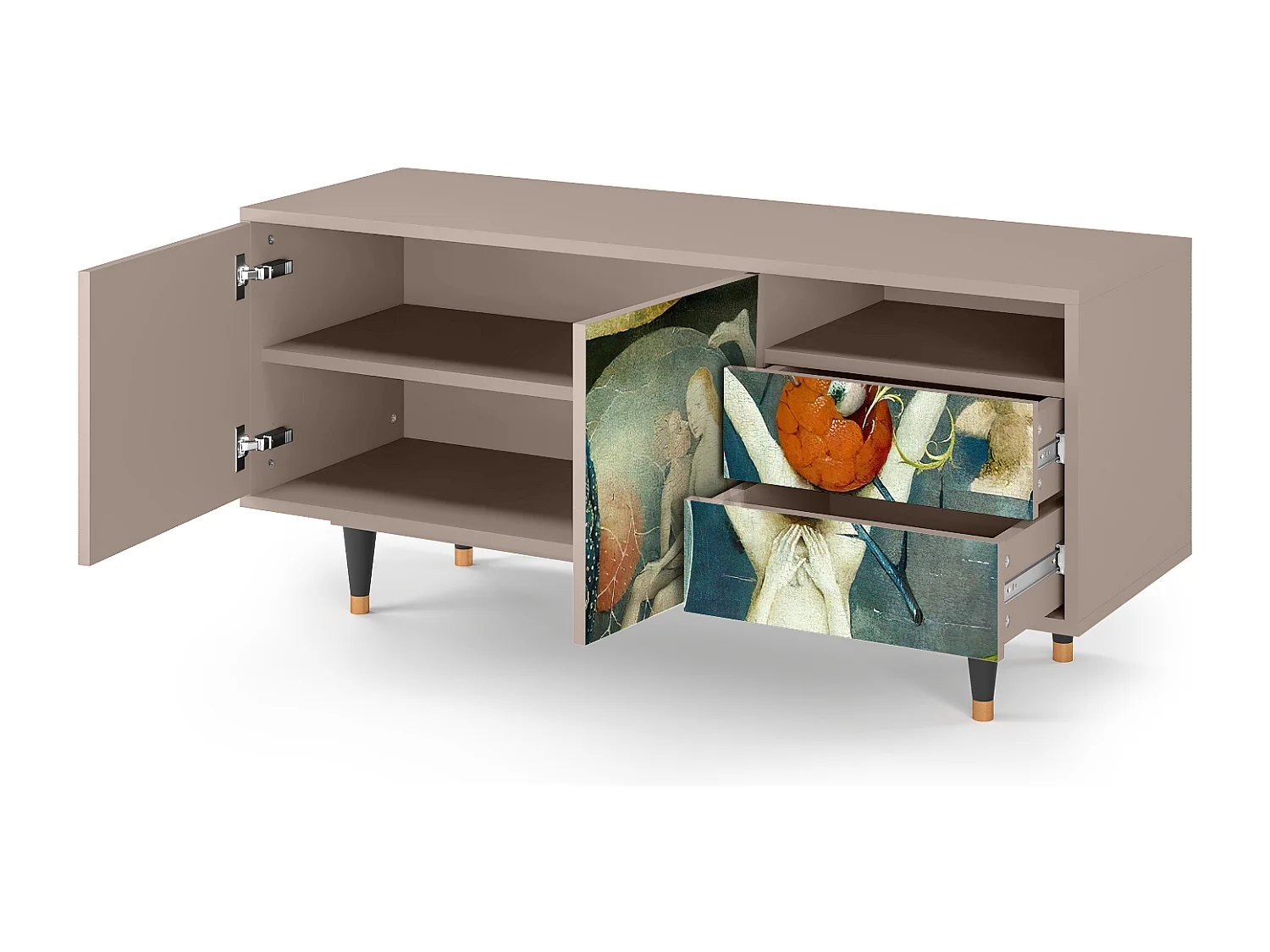 TV-Möbel - 125х56х41 cm - T7 - The Garden Of by Bosch, Latte