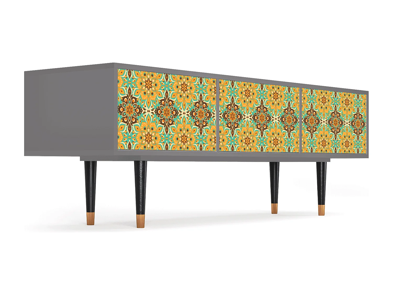 Mobile TV - 170х59х48 cm - T4 - Indian Spices, Grigio