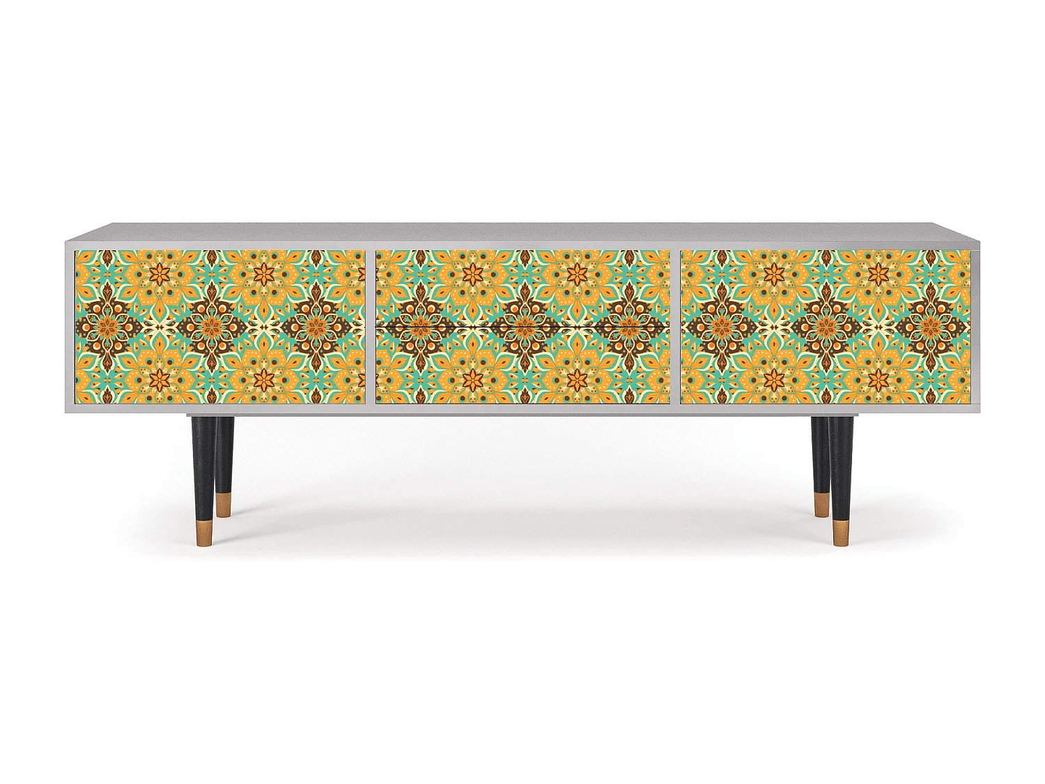 TV-meubel - 170х59х48 cm - T4 - Indian Spices, Grijs