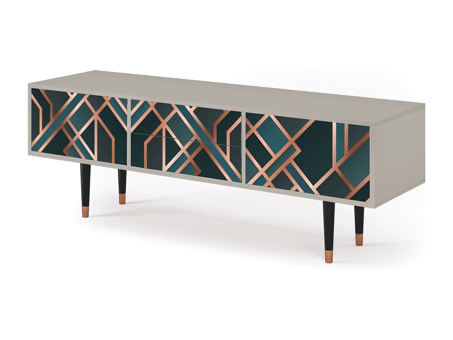 TV-meubel - 170х59х48 cm - T4 - Bronze Crossroad, Zand