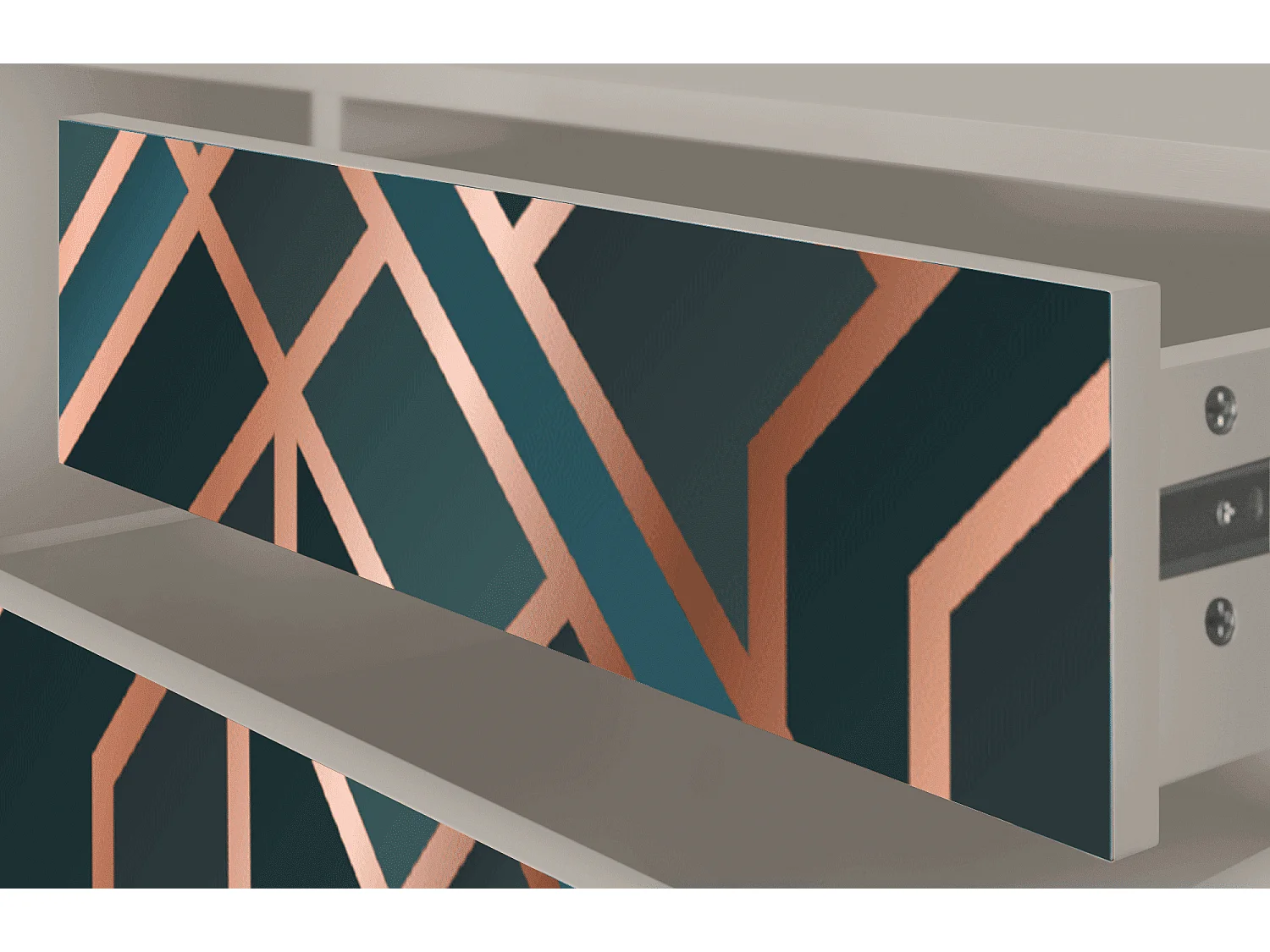 TV-meubel - 170х59х48 cm - T4 - Bronze Crossroad, Zand