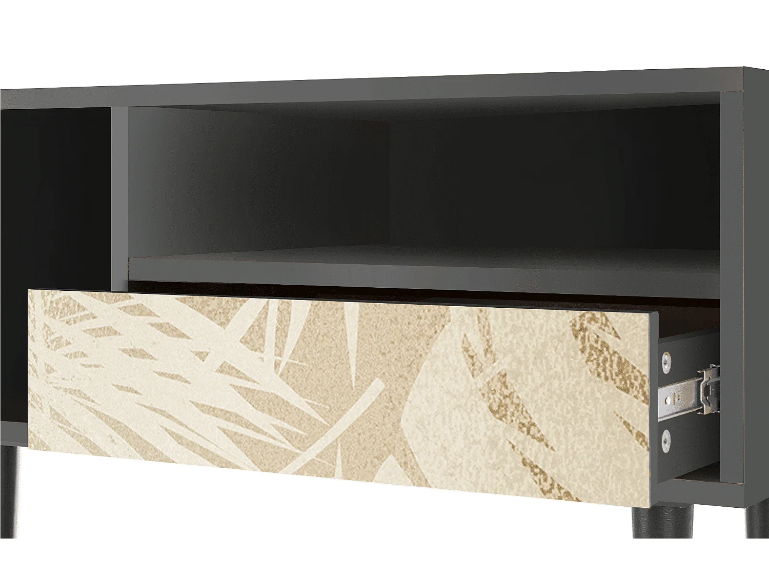 TV-meubel - 115х59х48 cm - T3 - Plant of the Dessert, Antraciet